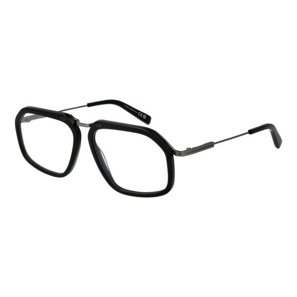 Ermenegildo Zegna Black Metal Glasses Men´s (Frames)
